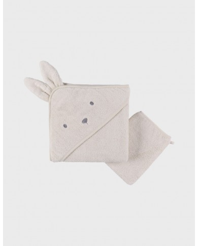 Cape de bain 75x75cm - Moka