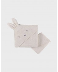 Cape de bain 75x75cm - Moka