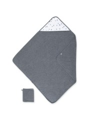 Cape de bain 75x75cm - Moka