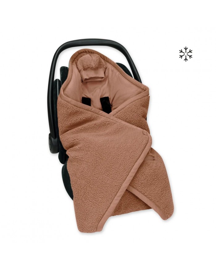 Nid d'ange Biside Pady teddy + jersey - Muffin