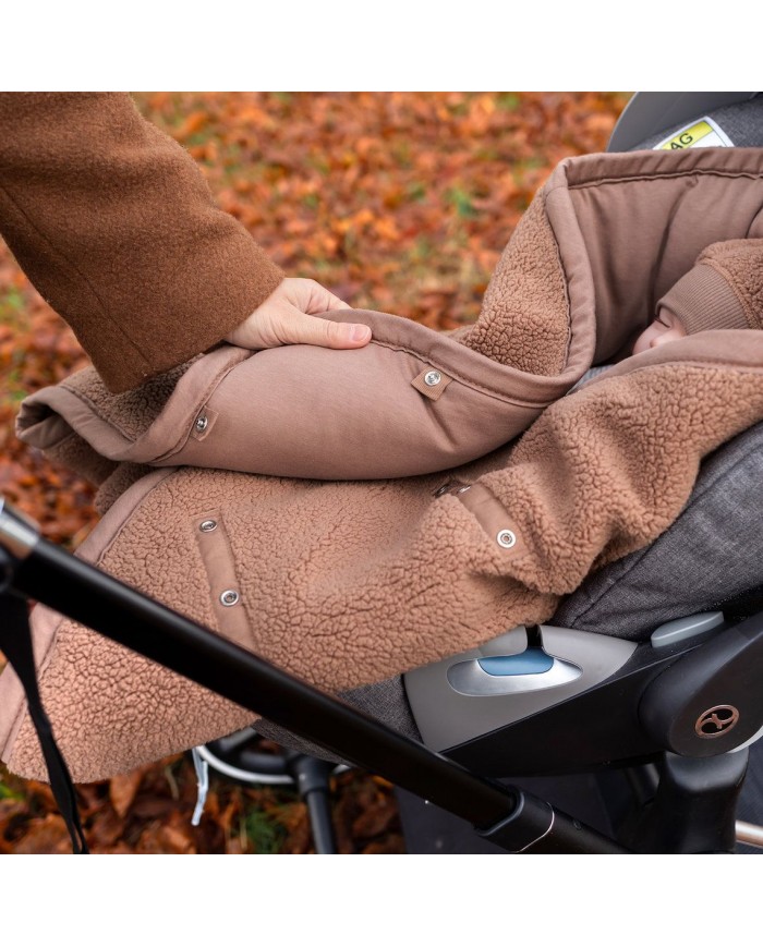 Nid d'ange Biside Pady teddy + jersey - Muffin