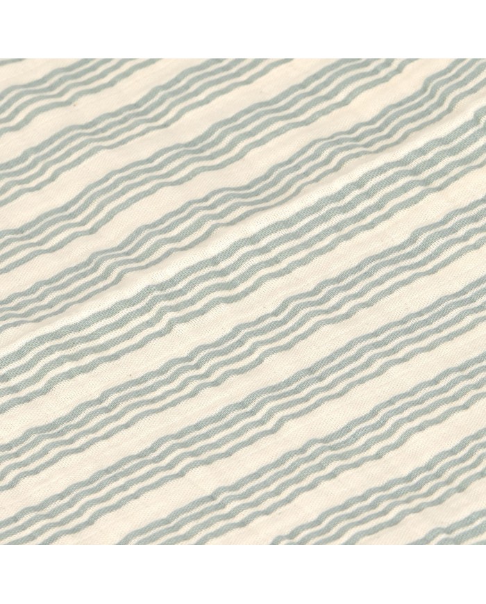 Lot de 3 tétras en coton 60 x 60 cm - Tiny Team, granite vert