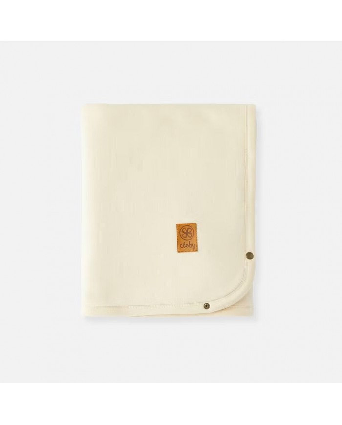 Couverture multifonction 95x75 cm en Teddy - Off White