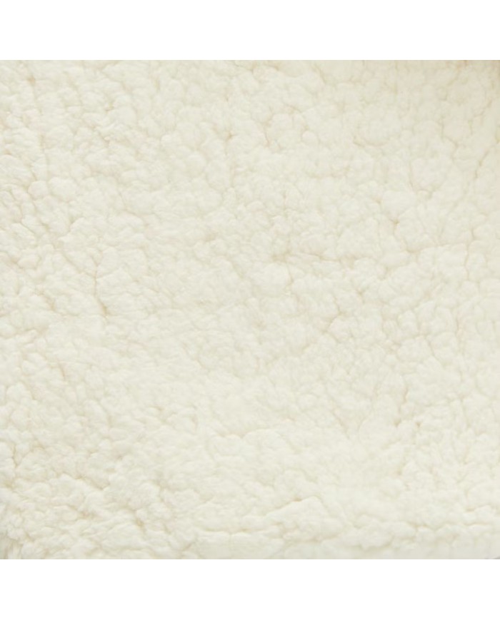 Couverture multifonction 95x75 cm en Teddy - Off White