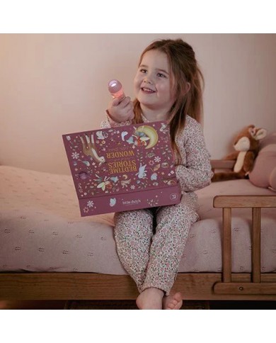 Projecteur à histoires lampe de poche - Rose