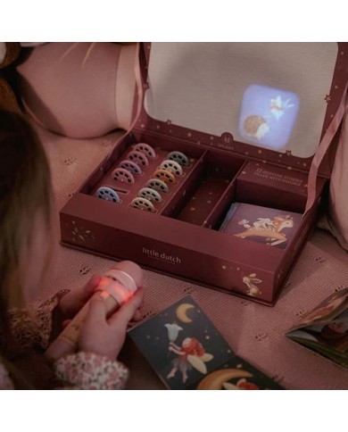 Projecteur à histoires lampe de poche - Rose