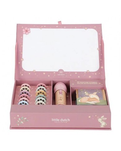 Projecteur à histoires lampe de poche - Rose