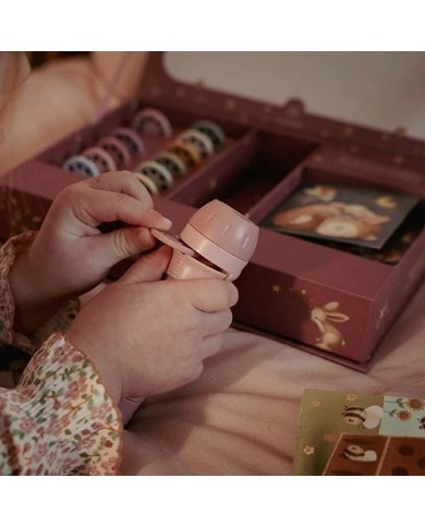 Projecteur à histoires lampe de poche - Rose