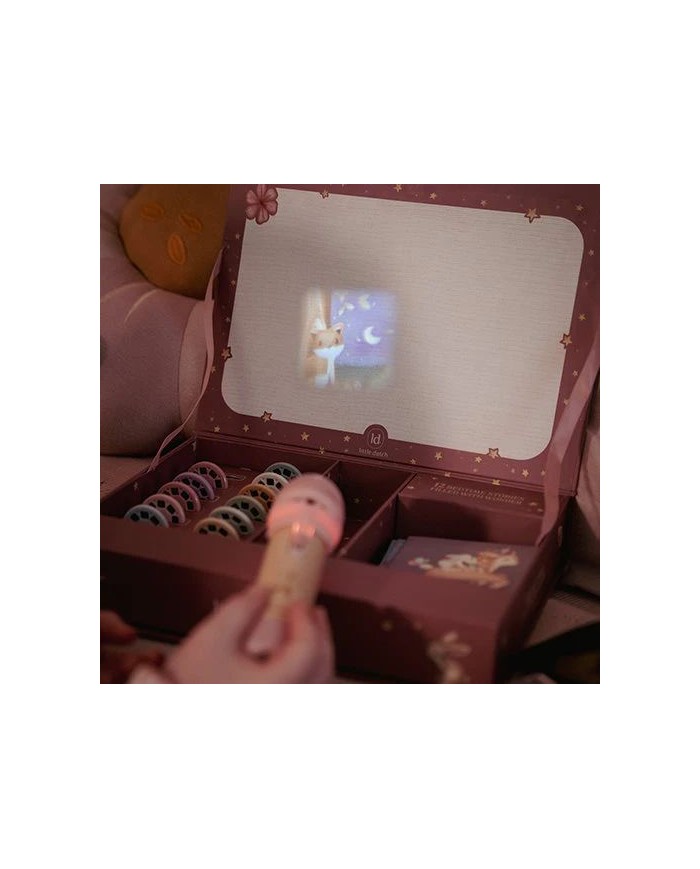 Projecteur à histoires lampe de poche - Rose