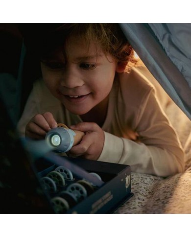 Projecteur à histoires lampe de poche - Bleu