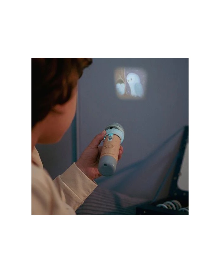 Projecteur à histoires lampe de poche - Bleu