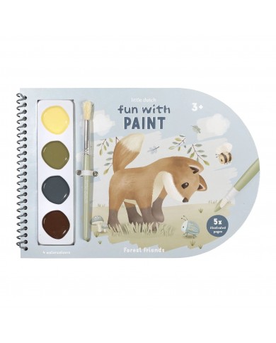 Livre de peinture Forest Friends
