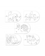 Livre de peinture Forest Friends