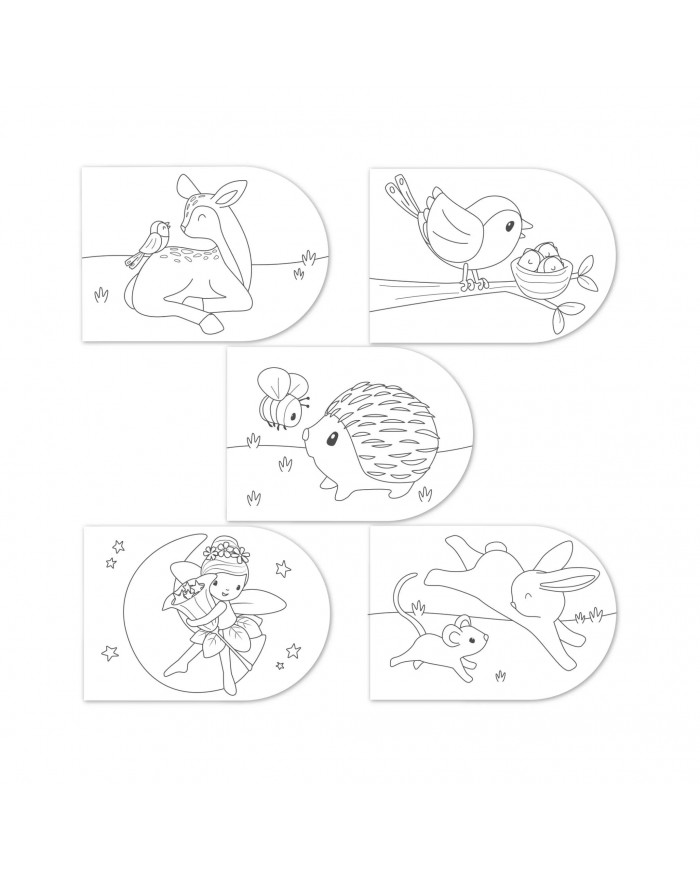 Livre de peinture Fairy Garden