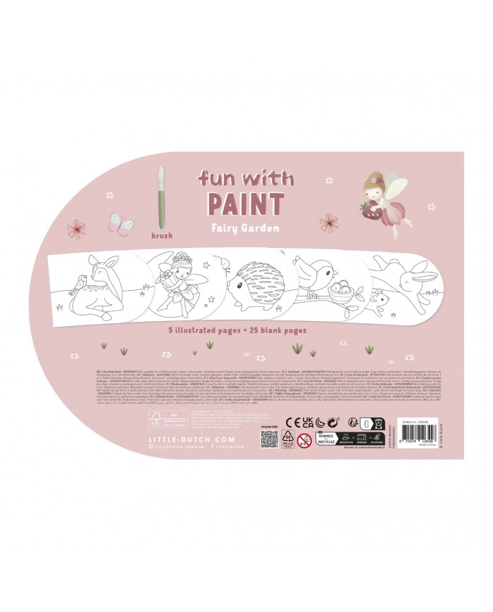 Livre de peinture Fairy Garden