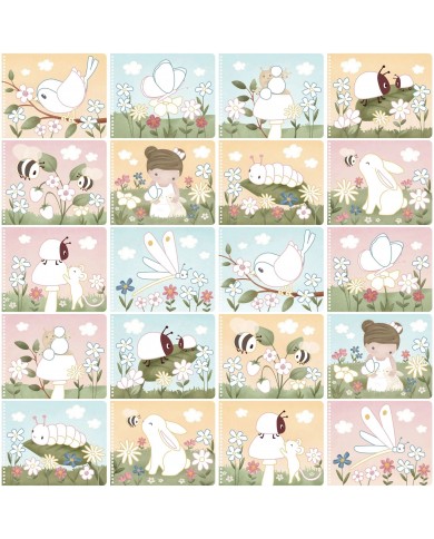 Livre de coloriage - Essentials - Rose