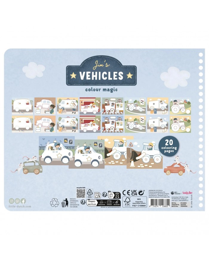 Livre de coloriage - Essentials - Jim