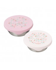 Snackbox inox (lot de 2) - Garden Flowers