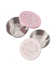 Snackbox inox (lot de 2) - Garden Flowers