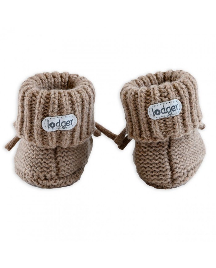 Chaussons bébé en laine Mérinos - Buffalo - 6-12 mois