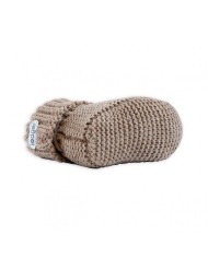 Chaussons bébé en laine Mérinos - Buffalo - 6-12 mois