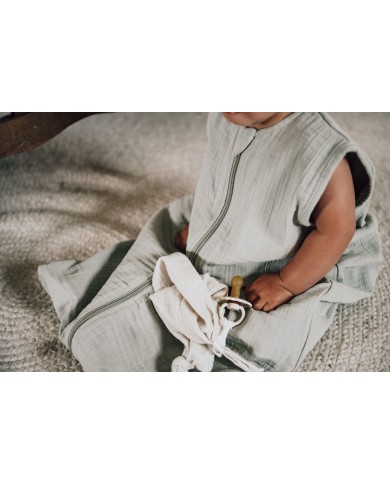 Attache sucette mouchoir Faro - Warm White