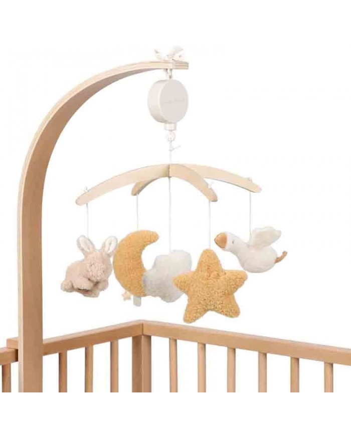 Mobile musical en bois Newborn Naturals FSC