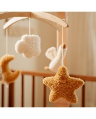 Mobile musical en bois Newborn Naturals FSC