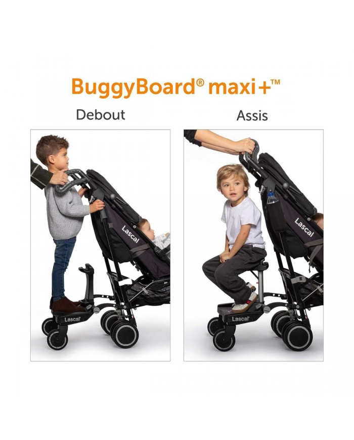 Buggyboard Maxi+ saddle - Black