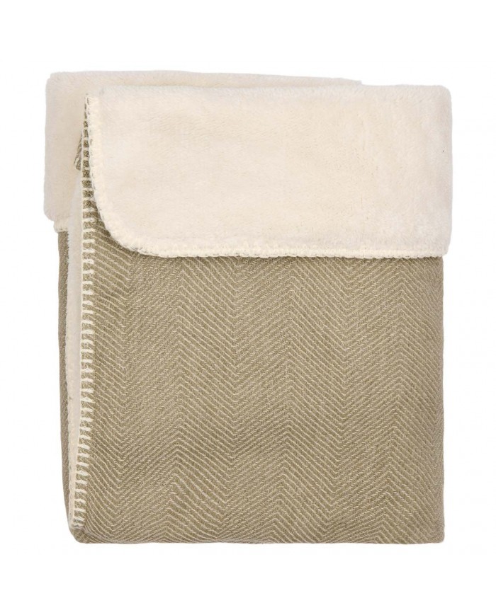 Couverture 75x100 cm teddy Montreal - Moss TOG 2.8