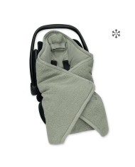 Nid d'ange Biside Pady teddy + jersey - Kaki