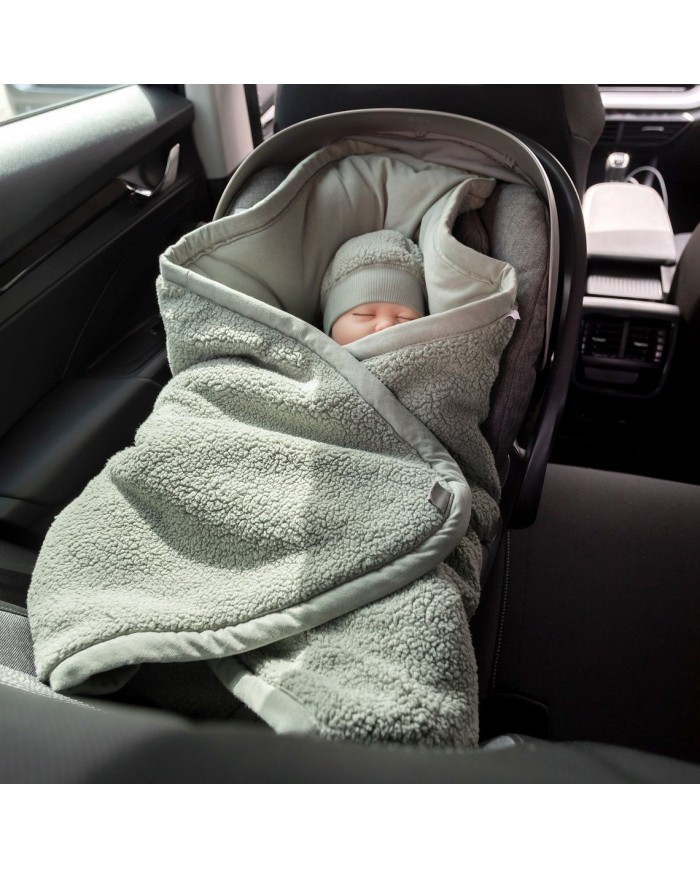 Nid d'ange Biside Pady teddy + jersey - Kaki