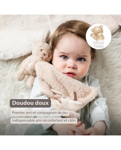 Doudou lapin - Teddy Beige