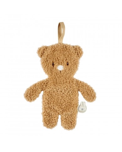 Attache sucette Ours - Teddy beige