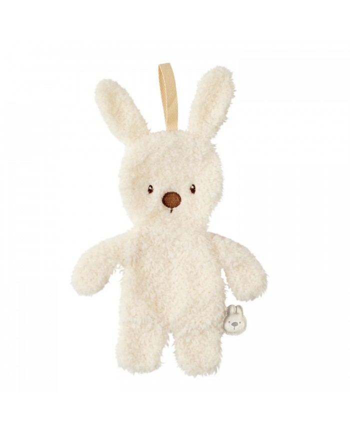 Attache sucette Lapin - Teddy écru