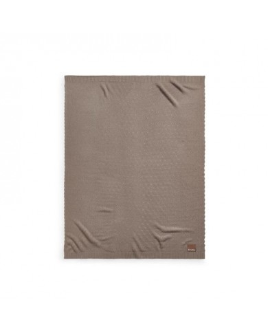 Couverture Pointelle Tender Taupe (75x100cm)