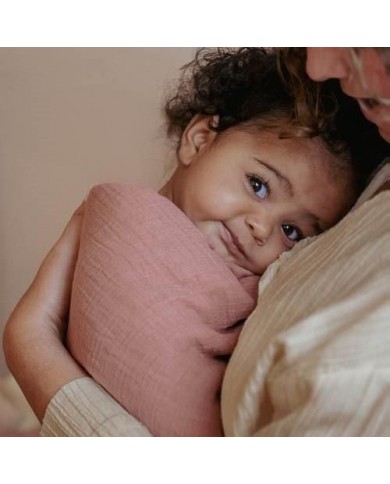 Tétra 120x120 cm - Pure pink blush