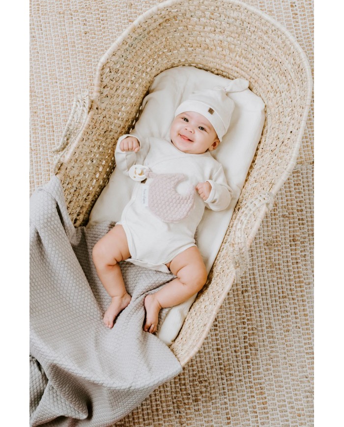 Attache tétine Sky - Warm Linen