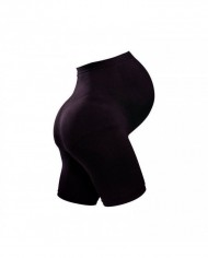 Short de maintien de grossesse sans coutures Noir - XL