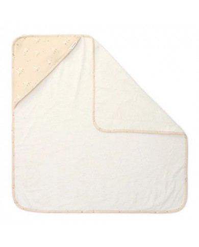 Cape de bain 75x75 cm - Blanc - Newborn Naturals - Petite Oie