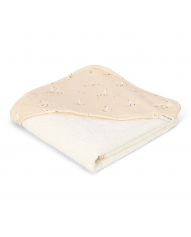 Cape de bain 75x75 cm - Blanc - Newborn Naturals - Petite Oie