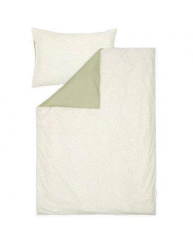 Housse de couette 100x140cm - Vert - Blueberry Leaves