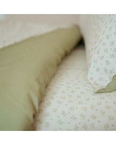 Housse de couette 100x140cm - Vert - Blueberry Leaves