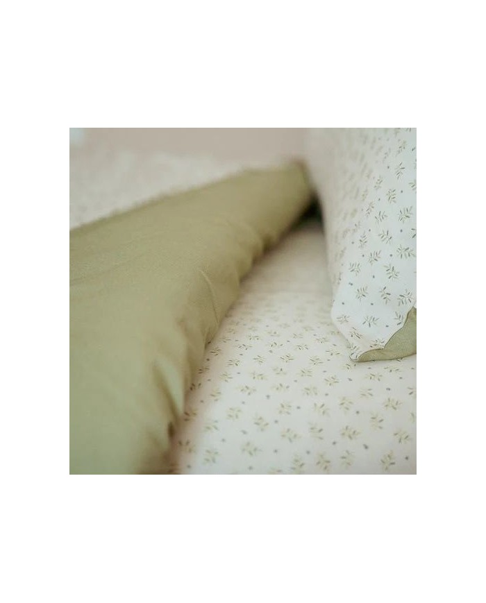 Housse de couette 100x140cm - Vert - Blueberry Leaves