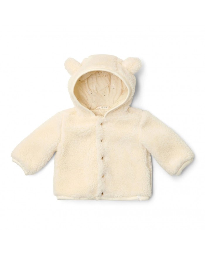 Veste en Teddy - Blanc - Newborn Naturals