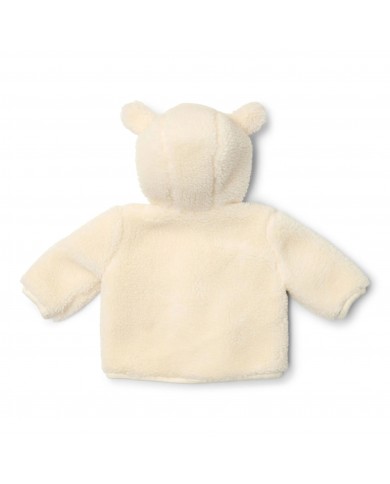 Veste en Teddy - Blanc - Newborn Naturals