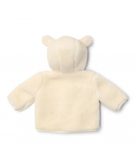 Veste en Teddy - Blanc - Newborn Naturals