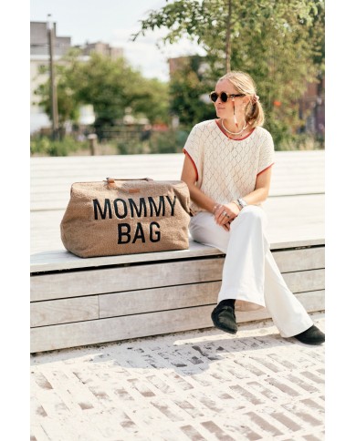 Mommy Bag - Teddy Brun doux