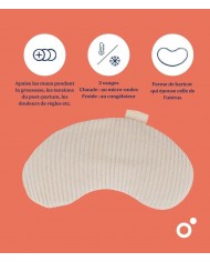 Bouillotte de maternité Snoogy Mom corduroy sand