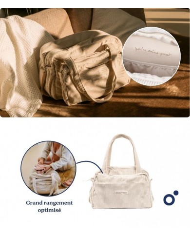 Sac à langer Fluffy - Corduroy Sand